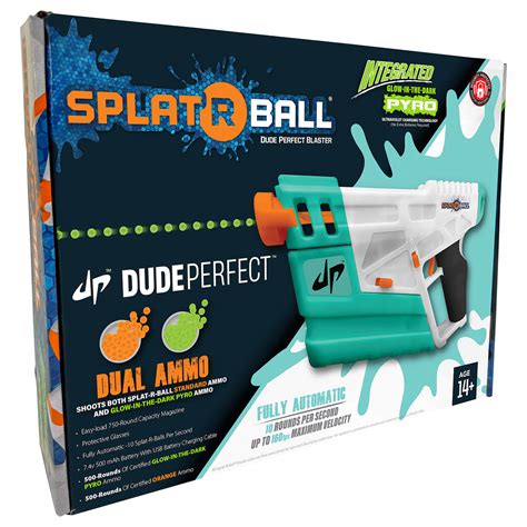 dude perfect plasma blaster|splat ball dude perfect blaster kit.